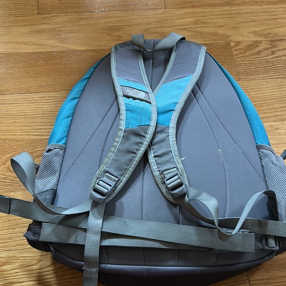 The North Face Jester Blue and Grey Backpack - Picture 5 of 7